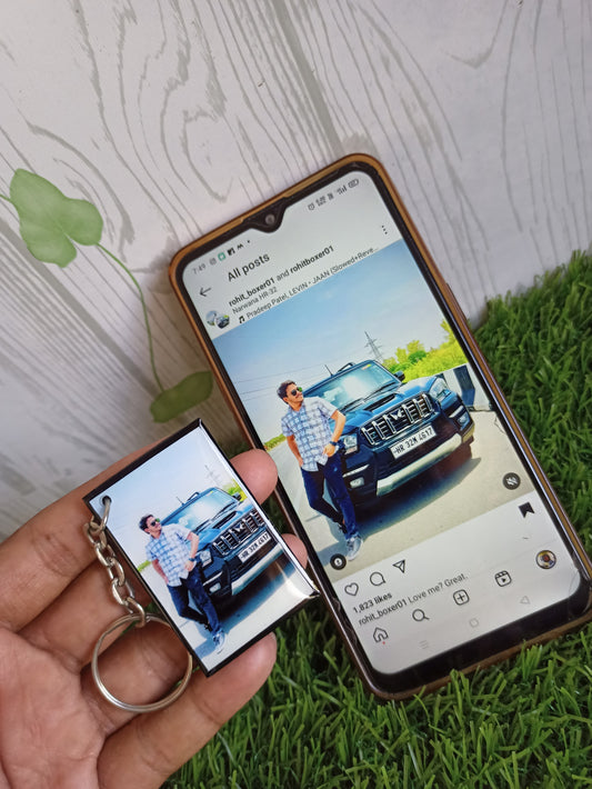 Photo keychain